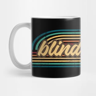 blind melon retro stripes Mug